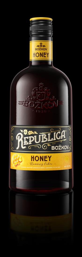 Božkov Republica Honey 33 % 0,7l