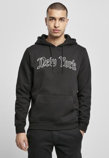 Mr. Tee New York Wording Hoody black - L