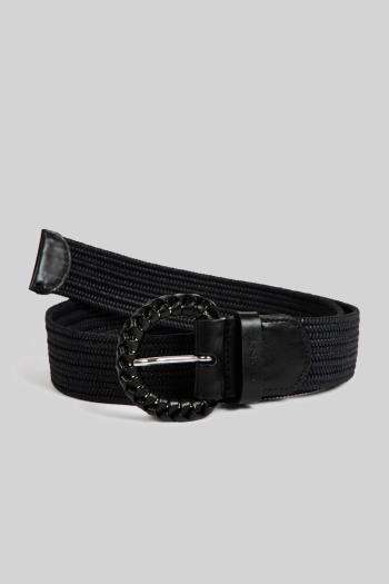 OPASEK GANT BRAIDED COTTON BELT BLACK