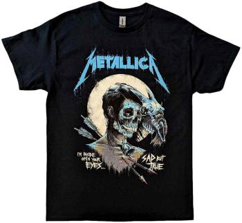 Metallica Tričko Sad But True Poster Unisex Black M