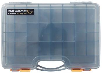 Horgász doboz Savage Gear Lurebox 2 Sided Smoke Large