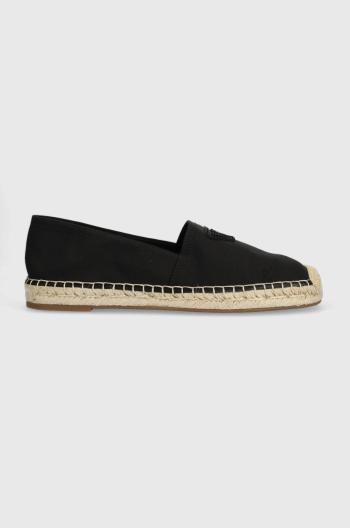 Espadrilky Emporio Armani Underwear XVSS03 XN742 K001 černá barva