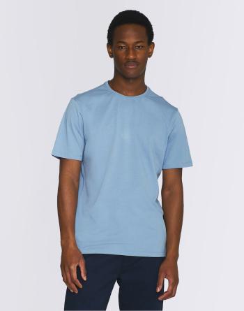 Tričko Knowledge Cotton Agnar Basic T-Shirt 1322 Asley Blue