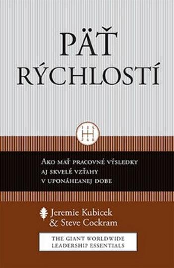 Päť rýchlostí - Jeremie Kubicek, S. Cockram