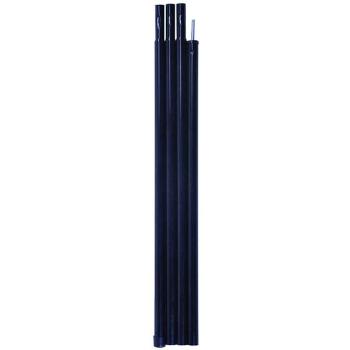 TRIMM POLES - S45 - 15 MM Náhradní tyčky ke stanu, černá, velikost