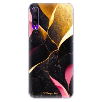 Odolné silikonové pouzdro iSaprio - Gold Pink Marble - Honor 9X Pro