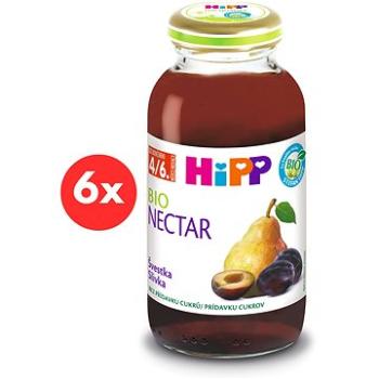 HiPP BIO Švestkový nektar - 6× 200 ml (9062300430278)