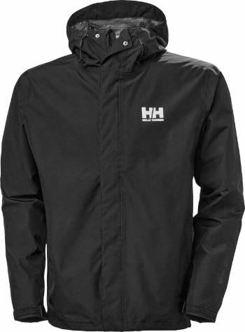 Helly Hansen Men's Seven J Rain Outdorová bunda Black S