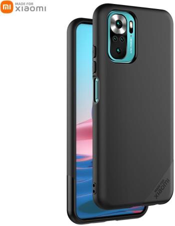 Telefon tok OEM Made for Xiaomi Xiaomi Redmi Note 10 4G/10s fekete TPU tok