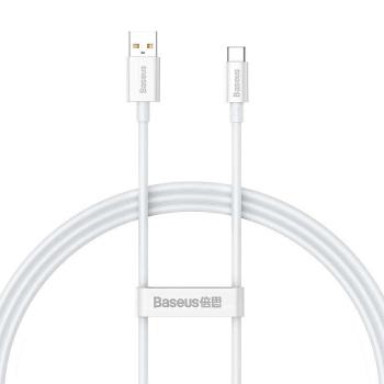 Cable USB do USB-C Baseus Superior 100W 1m (white)