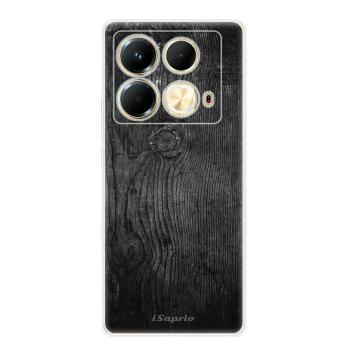 Odolné silikonové pouzdro iSaprio - Black Wood 13 - Infinix Note 40