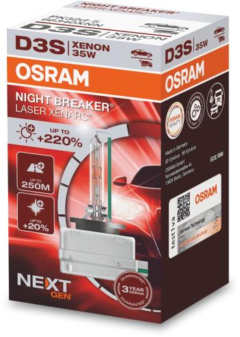 Xenon izzó Osram Xenarc D3S Night Breaker Laser Next. gen+220%