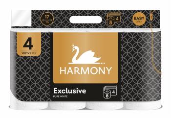 WC papír HARMONY EXCLUSIVE PURE WHITE 8