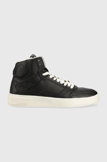 Sneakers boty Guess Verona Basket Mid Smart černá barva