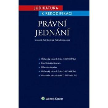 Judikatura k rekodifikaci Právní jednání (978-80-7478-821-5)