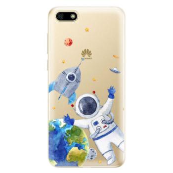 Odolné silikonové pouzdro iSaprio - Space 05 - Huawei Y5 2018