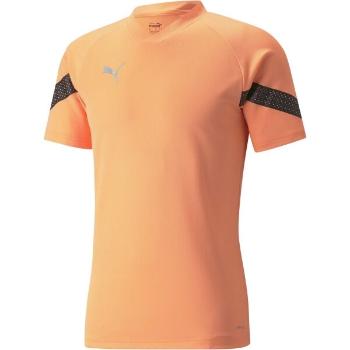 Puma TEAMFINAL TRAINING JERSEY TEE Pánské sportovní triko, oranžová, velikost