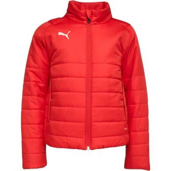 Puma LIGA CASUALS PADDED JACKET Dětská bunda, červená, velikost