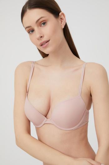 Podprsenka Calvin Klein Underwear růžová barva, 000QF6345E