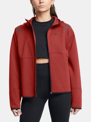 Under Armour Unstoppable Fleece FZ Mikina Oranžová