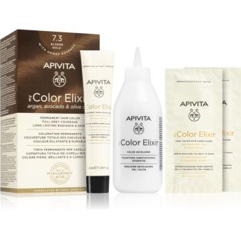 Apivita My Color Elixir barva na vlasy bez amoniaku odstín 7.3 Blonde Gold