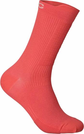 POC Lithe MTB Sock Mid Ammolite Coral S Cyklo ponožky