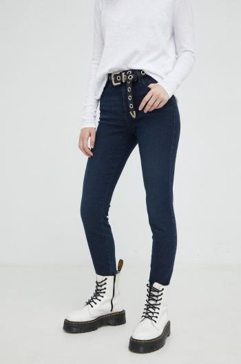 Džíny Wrangler High Rise Skinny Ink Spill dámské, high waist