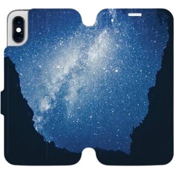 Flipové pouzdro na mobil Apple iPhone XS - M146P Galaxie (5903226468485)