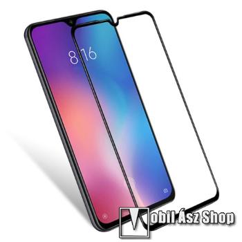 IMAK Pro+ előlap védő karcálló edzett üveg - FEKETE - 9H - A teljes felületén tapad! - Xiaomi Mi 9 SE - A TELJES KIJELZŐT VÉDI! - GYÁRI