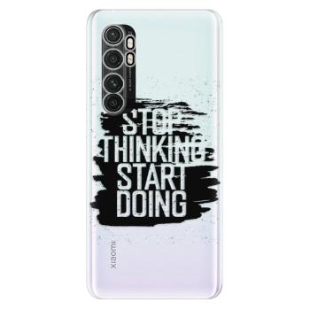 Odolné silikonové pouzdro iSaprio - Start Doing - black - Xiaomi Mi Note 10 Lite