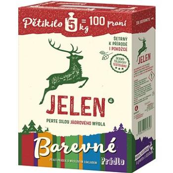 JELEN Prášek na barevné 5 kg (100 praní) (8592613579353)