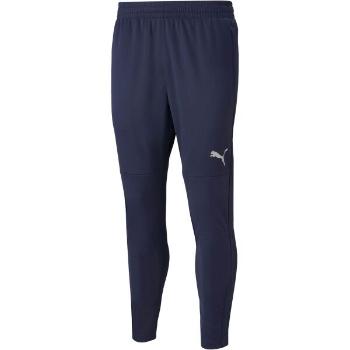 Puma TEAMFINAL TRAINING PANTS Pánské fotbalové tepláky, tmavě modrá, velikost