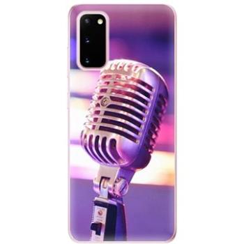 iSaprio Vintage Microphone pro Samsung Galaxy S20 (vinm-TPU2_S20)