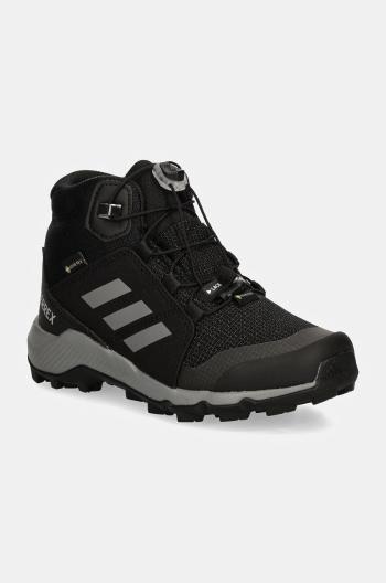 Dětské boty adidas TERREX TERREX MID GTX černá barva, IF7522