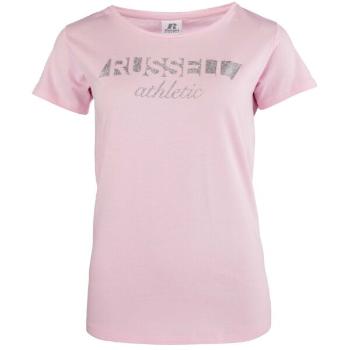 Russell Athletic T-SHIRT W Dámské tričko, růžová, velikost