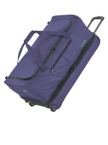 Travelite Basics Wheeled duffle L Cestovní taška Modrá