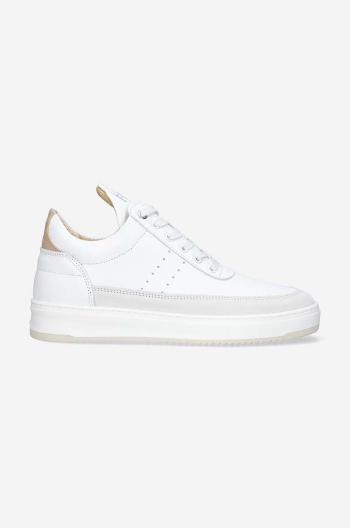 Kožené sneakers boty Filling Pieces Low Top Bianco bílá barva, 10127799988