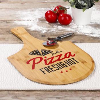 Haushalt international Bambusové krájecí prkénko Pizza