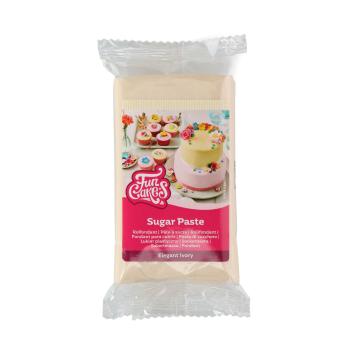 Cakesupplies Bílý rolovaný fondant Elegant Ivory (barevný fondán) 250 g