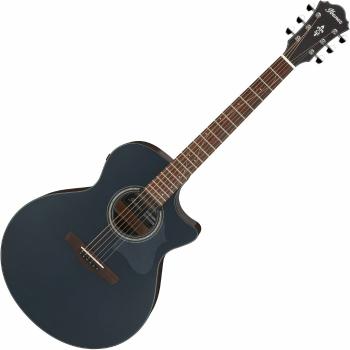 Ibanez AE275-DBF Dark Tide Blue Flat Elektroakustická kytara Jumbo