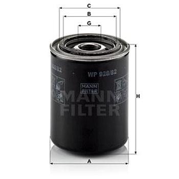 MANN-FILTER WP928/82 pro vozy NISSAN (WP928/82)