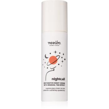 Resibo Nightcall Restorative Night Cream regenerační noční krém pro postupné opálení 50 ml