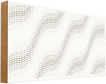 Mega Acoustic FiberPRO120 SineWave White/Light Brown Absorpční dřevěný panel