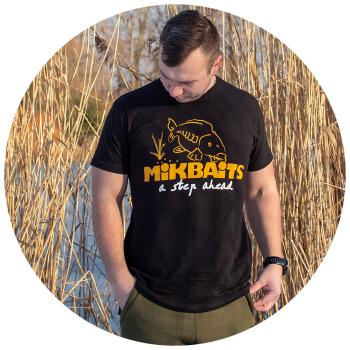 Mikbaits tričko černé-velikost xxl