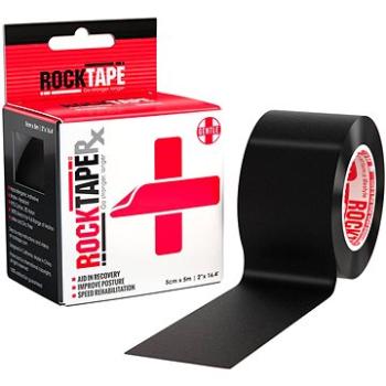 RockTape pro citlivou pokožku kinesiologický tejp černý (3700006216319)