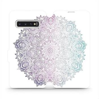 Flipové pouzdro na mobil Samsung Galaxy S10 - M008S Mandala (5903226810833)