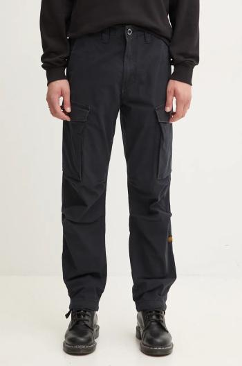 Kalhoty G-Star Raw pánské, černá barva, ve střihu cargo, D24309-D729