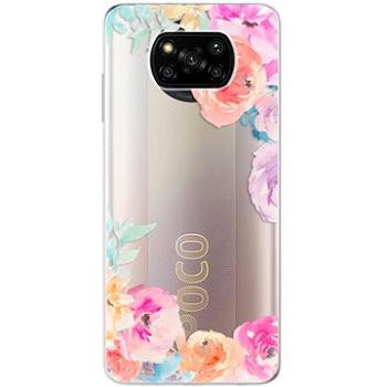 iSaprio Flower Brush pro Xiaomi Poco X3 Pro / X3 NFC (flobru-TPU3-pX3pro)