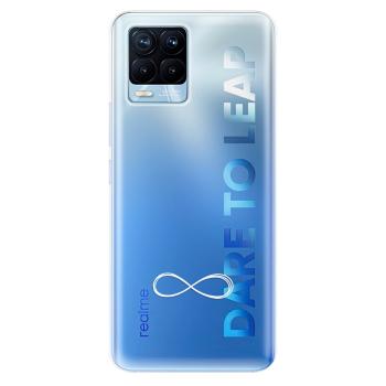 Odolné silikonové pouzdro iSaprio - čiré - Infinity - Realme 8 / 8 Pro