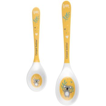 canpol babies Exotic Animals Spoon lžička Yellow 2 ks